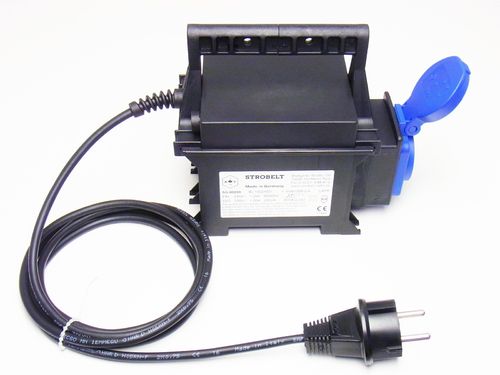 Trenntransformator im Isoliergehäuse IP42 230V / 230V / 200VA